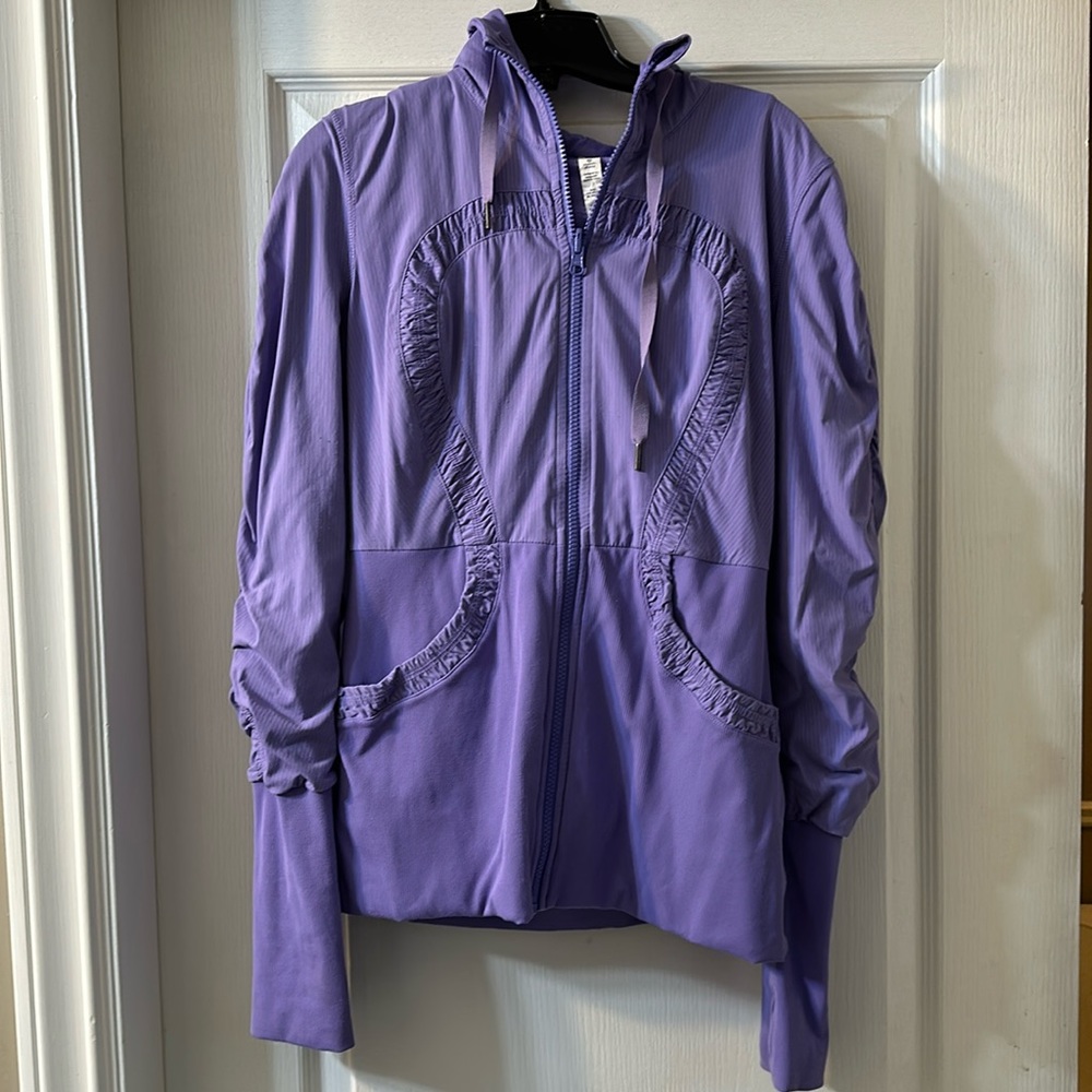 Lululemon lavender studio jacket.